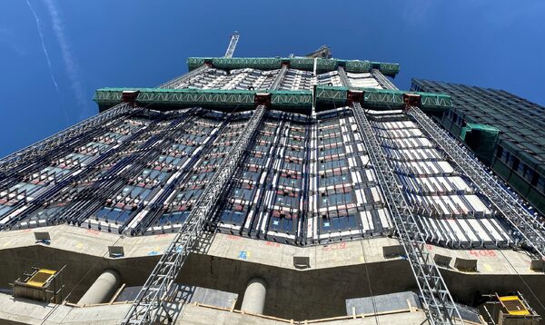 college road, uk mast climbers and scaffolding